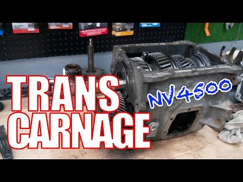 SPECIAL TOOLS NEEDED - NV4500 Transmission Teardown Video [CHEVY MOPAR]