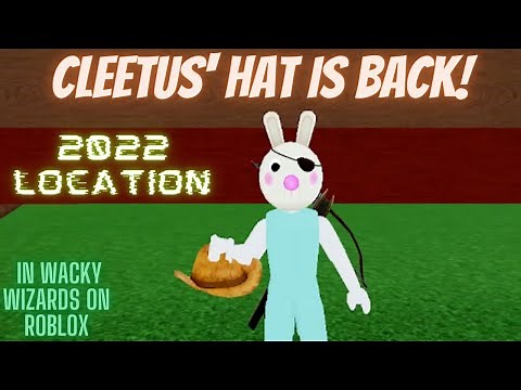 [New 2022 Location] CLEETUS' HAT is back in Wacky Wizards in Roblox