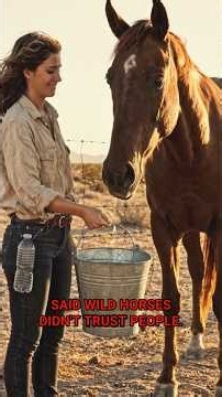 She followed her horse into the desert and found a miracle