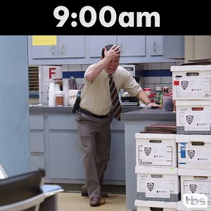 8.2K views · 41 reactions | Your work day as told by Brooklyn Nine-Nine. BK99 is on tonight starting at 7️⃣. | TBS Network | Facebook