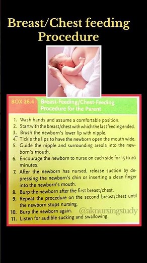 Breast feeding/ Chest feeding techniques procedure| mother education for breast feed #breastfeeding