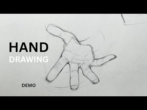 How to draw hands | Demo