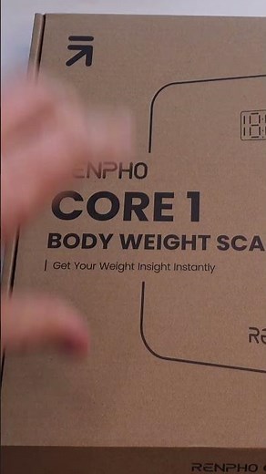 Unboxing Renpho Core 1 Smart Scale – First Look & Quick Review!