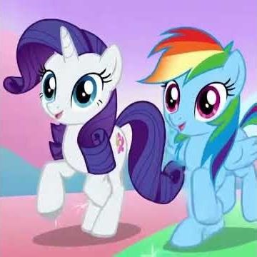 FRIENDSHIP RUN: RAINBOW DASH & RARITY ADVENTURE | MLP MINI SHORT
