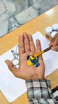 colour painting challenge 🎨🖌️🖌️🖌️🖌️