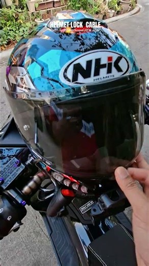 Helmet Lock Cable Heavy Duty