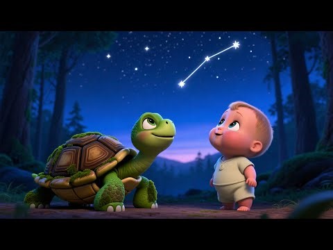 Turtle’s Slow Walk Time 🐢🎵 Fun Kids Song | Cheerful Nursery Rhyme for Toddlers