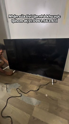 Tivi Tcl mở lên logo cúp mất hình còn tiếng. #50p62 #suativitainha #thayledtivi #tividenmanhinh #tivicostiengkhonglenhinh | Điện Tử Tuấn Phong