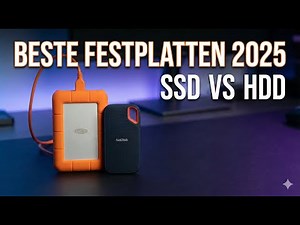 TOP 6 Best External Hard Drives 2025 | SSD vs HDD Tested & Compared