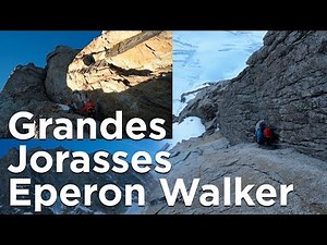 Voie Cassin Eperon Walker Grandes Jorasses North Face Chamonix Mont-Blanc mountain mountaineering