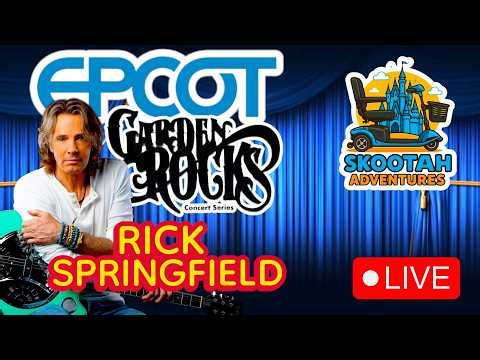 Disney World LIVE! Rick Springfield EPCOT Garden Rocks Concert Series! #DisneyWorld#RickSpringfield