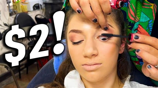 Creating the world’s cheapest makeup look ever made