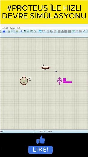“Quick Circuit Simulation with PROTEUS (Learn in Just 1 Minute!)”