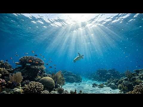 Underwater Ocean Ambience // 4 Hours of Deep Sea Sounds for Relaxation & Focus