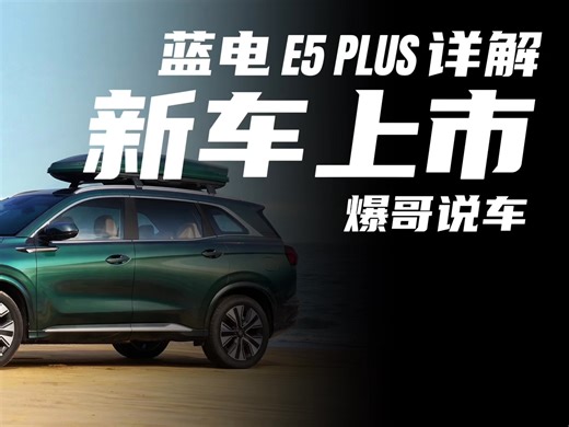 长续航 七座 FSD，蓝电E5 PLUS配置全详解 #蓝电E5PLUS