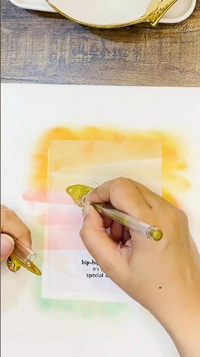 Make Beautiful backgrounds using Ink Blending Techniques | Easy & Creative Ideas!
