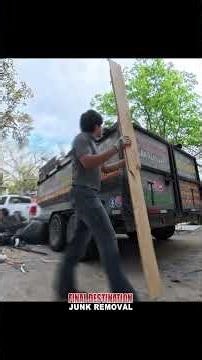 Our customer made this hot tub removal SUPER EASY! #junkremoval #hauling