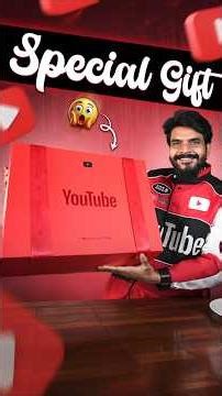 YouTube Sent Us a Surprise Gift 🎁🔥#YouTubeGift #YouTubeSurprise #viral #YouTubeIndia #GiftUnboxing