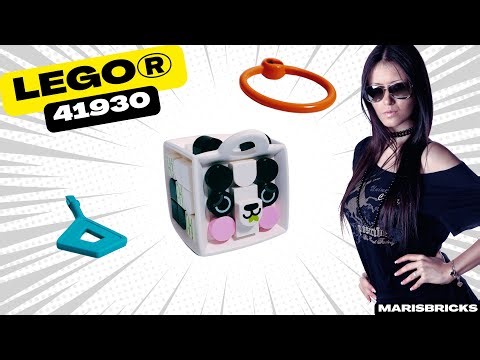 Is This The CUTEST LEGO Accessory? 🐼 LEGO DOTS 41930 Panda Bag Tag