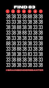 714K views · 4.2K reactions |  It’s puzzle time! 里 Our Find the Hidden Number challenge will have you hooked. Look closely, stay sharp, and see if you can find the number hiding in plain sight. Are you up for the challenge, or will it stump you? 樂 Give it a try and tag a friend to see who finds it first!  #FindTheHiddenNumber #PuzzleChallenge #MindGames #BrainTeasers #ObservationSkills #SpotTheDifference #FindTheDifference #HiddenNumbers | Brain Benders Banter | Facebook