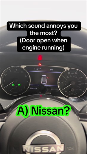 Annoying Car Door Open Sounds: Nissan vs. Kia vs. SEAT