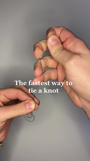 How to Tie a Knot Quickly When Hand Sewing