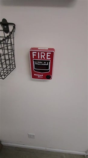 Office fire alarm #alarmsystem #foryoupage #fyp #alarm #firealarm #honeywell