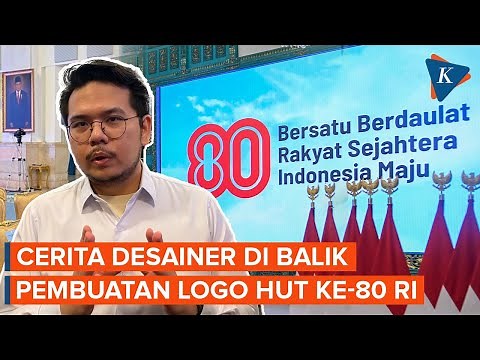 Desainer Logo HUT ke-80 RI Ungkap Proses Pembuatan Karyanya