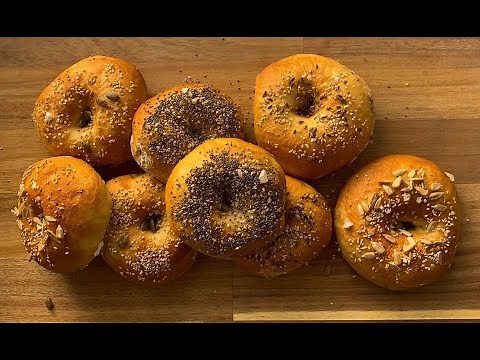 Perfect and easy New York style bagels. Step by step, delicious bagel recipe