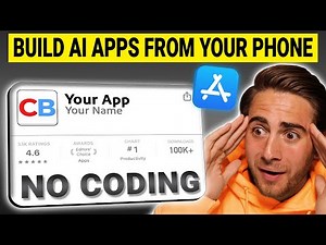 The EASIEST Way To Build a Mobile App From Your Phone in Minutes (mobile no code app builder)