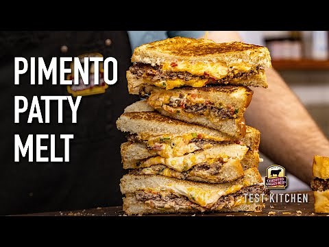 Pimento Cheese Patty Melt Recipe