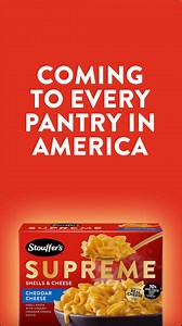 What’s better than filling a pantry with new Stouffer’s Supreme Shells & Cheese? Filling an entire Pantry family. | Stouffer’s