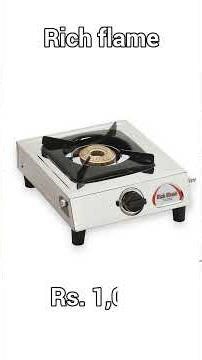 Best Single Burner Gas Stove in India | Glass vs Steel | Compact Manual Gas Chulha Review