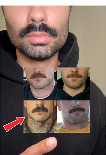 Achieve the Firefighter Mustache and Stubble Look