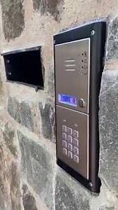 VIDEX 4k GSM gate intercom installation #electricgates #home #intercom #aluminium #automaticgates