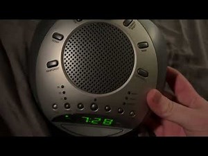 HoMedics SoundSpa SS-4000 Sound Machine/Clock/Radio Overview