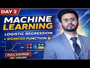 Logistic Regression FULL Explained 🤯 ML Course Day 2 | Binary Classification