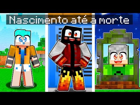 CICLO DE VIDA DO ATHOS CADRES e NARU no MINECRAFT