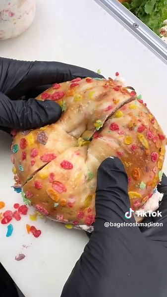 Try Fruity Pebbles Bagel & French Toast in Madison, NJ