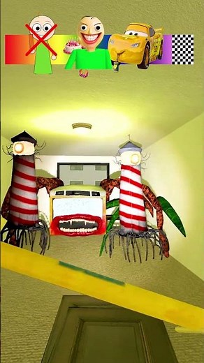 FIND NEW BALDI BEHIND THE DOOR , Car Eater in Hotel Garry's Mod