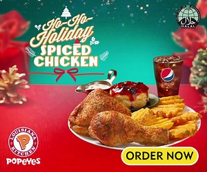 11 reactions · 3 comments | Your  this year won’t be in a stocking or underneath a . Instead, try our outlets and ask for ‘Ho-ho-holiday spiced chicken’ for an early Christmas treat! | Popeyes Singapore | Facebook