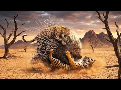 Porcupine Unstoppable – Leopard & Tiger’s Fatal Mistake