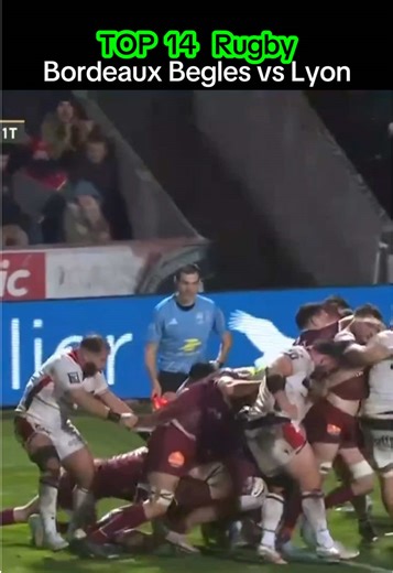 Bordeaux Begles vs. Lyon🏉 TOP 14 #rugby