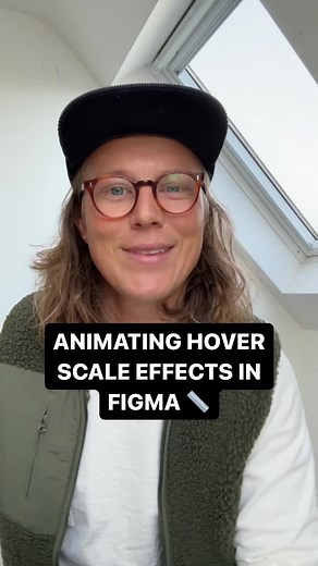 Animating Hover Scale Effects in Figma