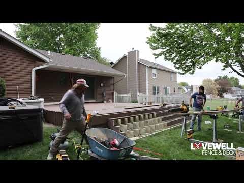 Timbertech Deck Installation Timelapse
