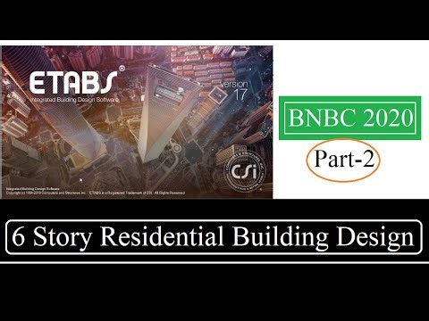 Six Story Building Design in Etabs | Part 2