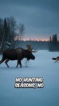 Wolves vs. Moose: How Apex Predators Build (and Break) Wild Ecosystems 🐺🫎