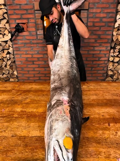 Have you ever seen kebab fish like this?! 🐟🐬🍚🔥 Red snapper fish and rice recipe #fish #kebab #foodie #cookingalone #mealprep