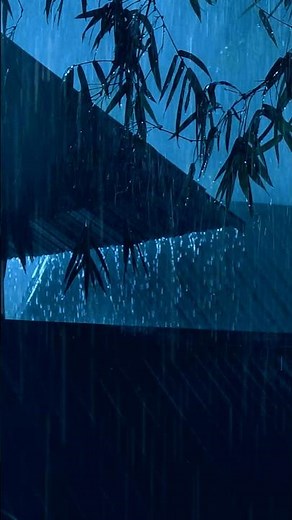 Heavy Rain for Deep Sleep 🌧️ Intense Rain & Loud Thunder On Tin Roof All Night Long