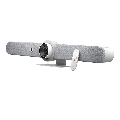 Logitech Rally Bar All-In-One Video Bar for Medium and Large Rooms, White | Dell USA